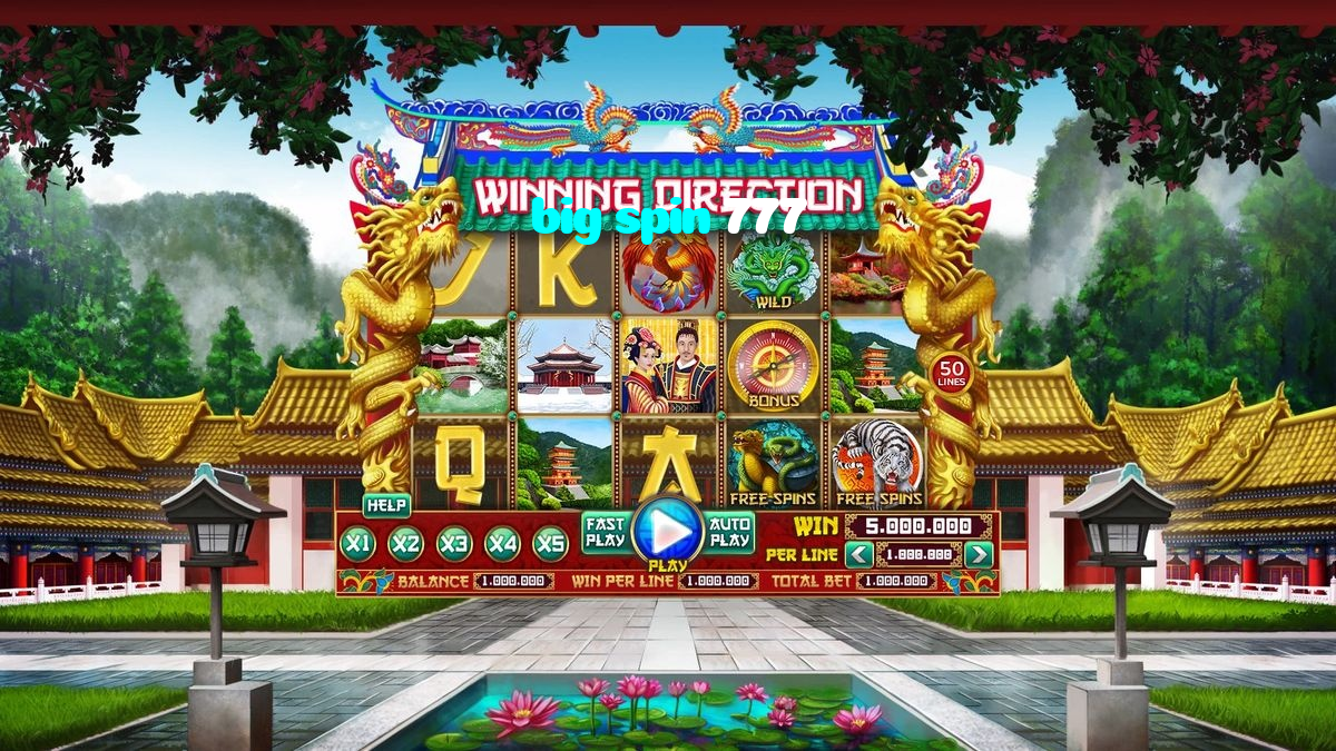 making first deposit on big spin 777 website using local payment methods in Pakistan